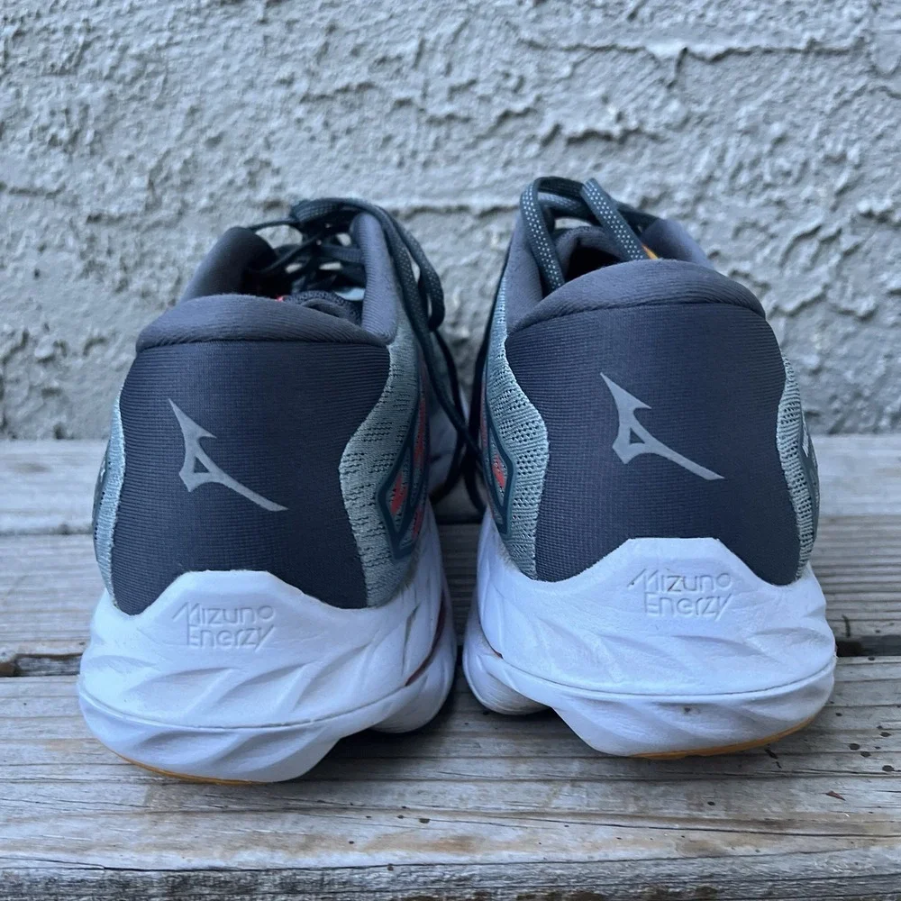 Mizuno Wave Shoes Men Size 14 Inspire 20 Gray Running Sneakers